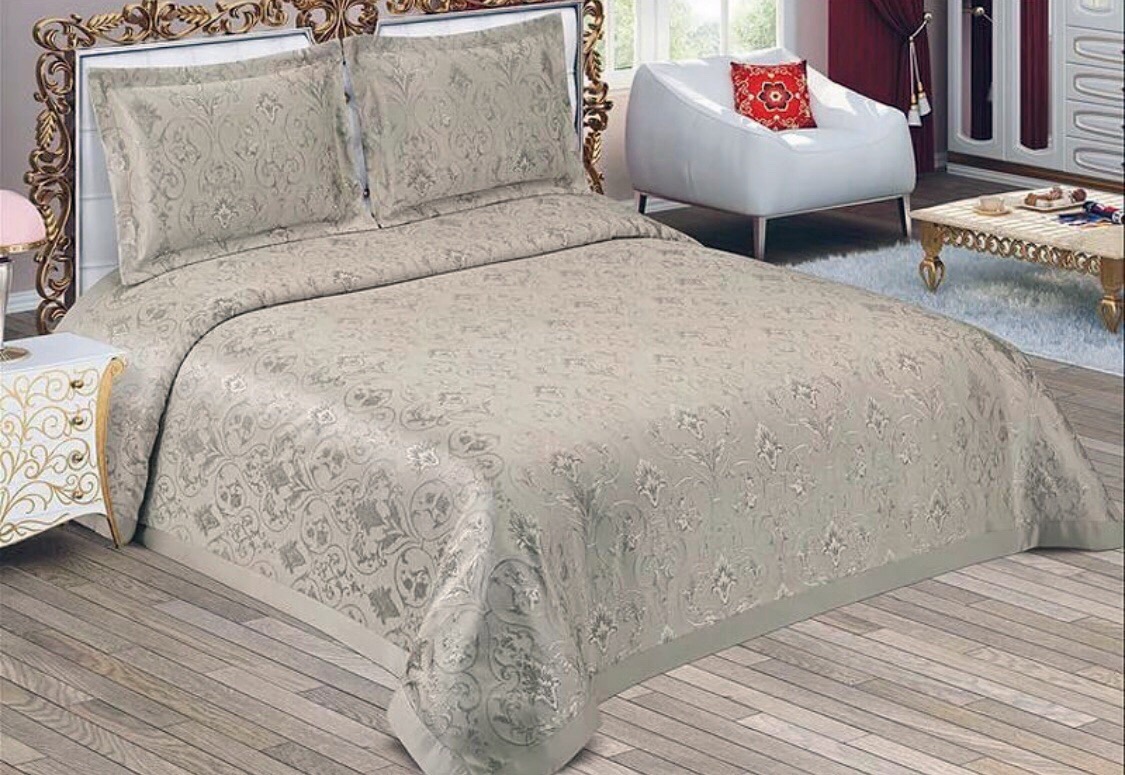 New Kabartma покрывало 240Х260 см кремовый