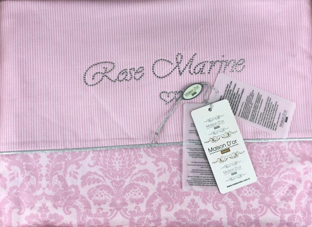 Rose Marine двуспальное постельное белье розовый