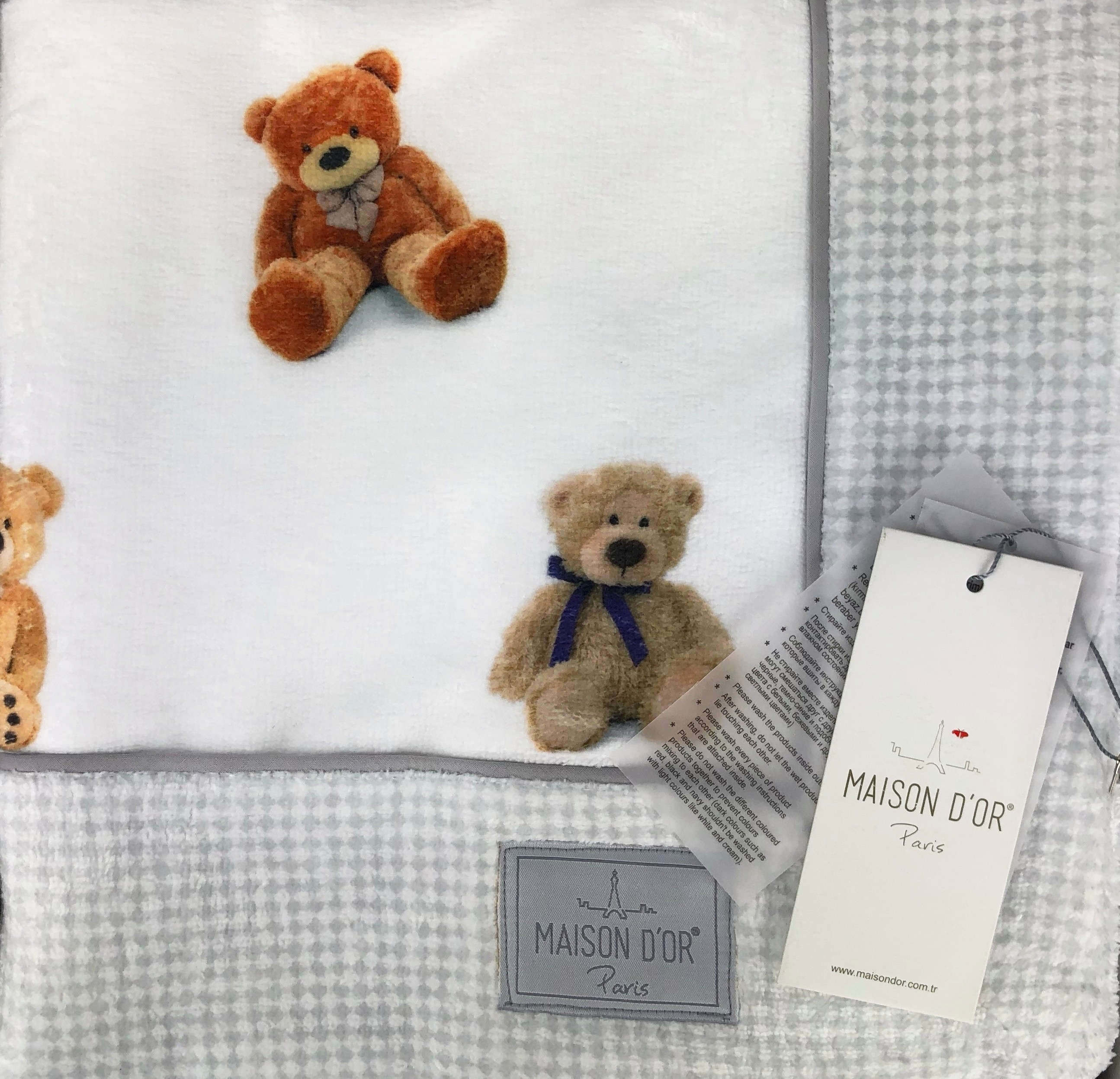 Sweaty Bears 100x150 см детские полотенца
