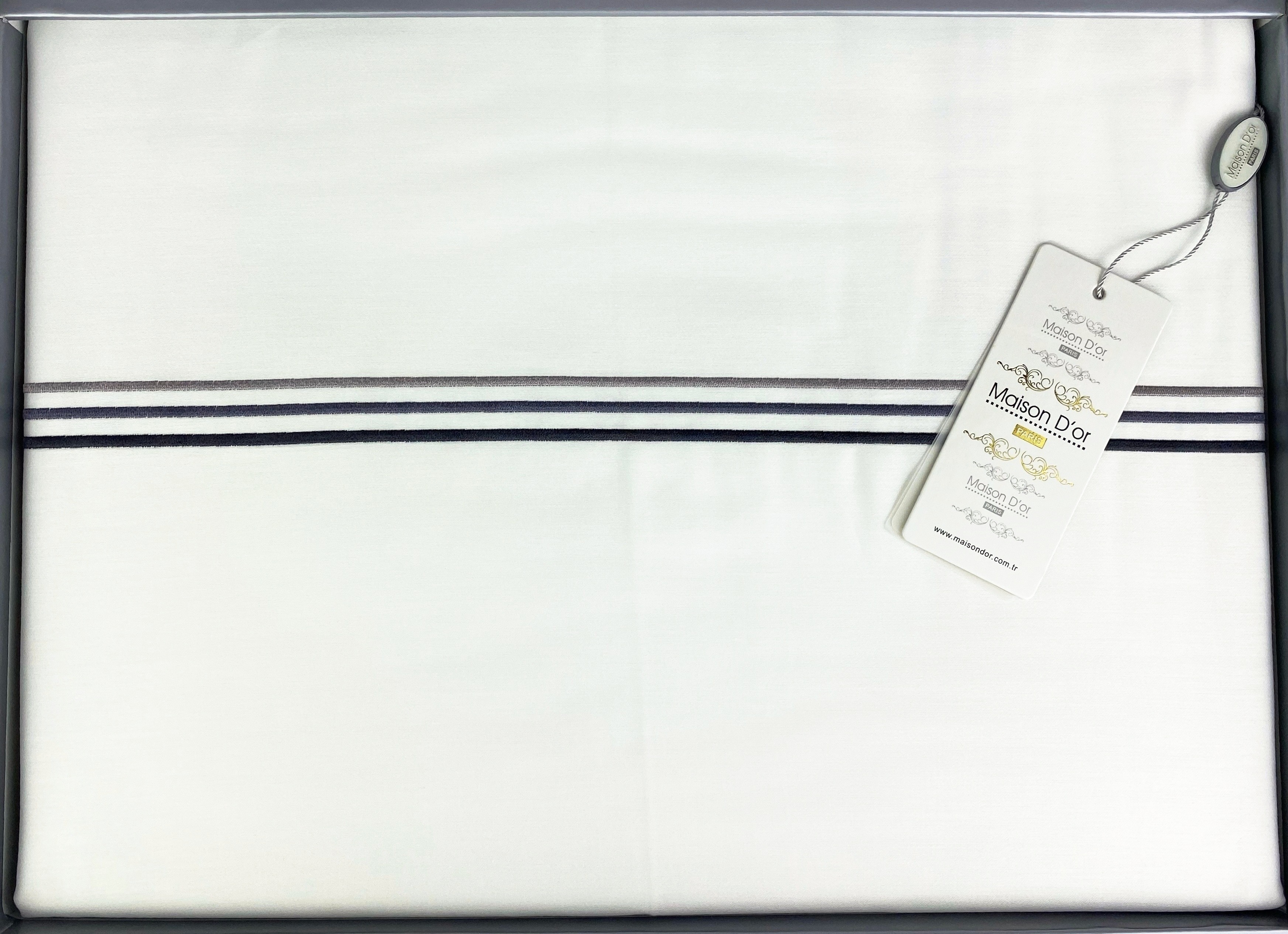Chemin Embrodery двуспальное постельное белье белый