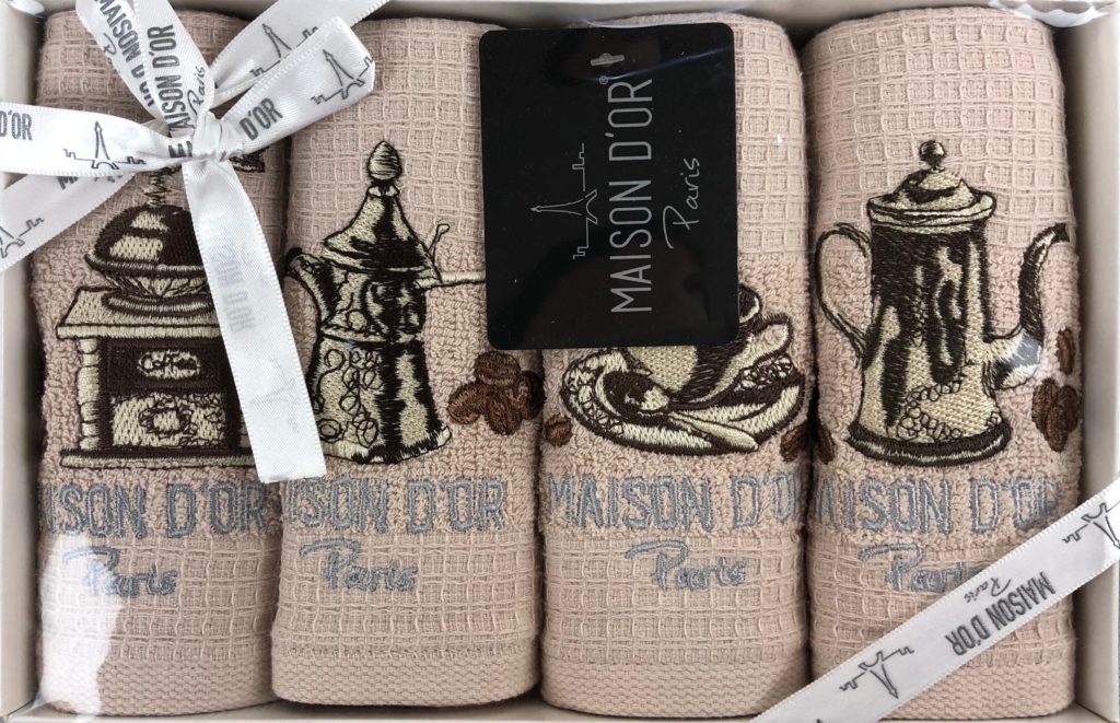 Coffe D'or кухонные полотенца бежевый