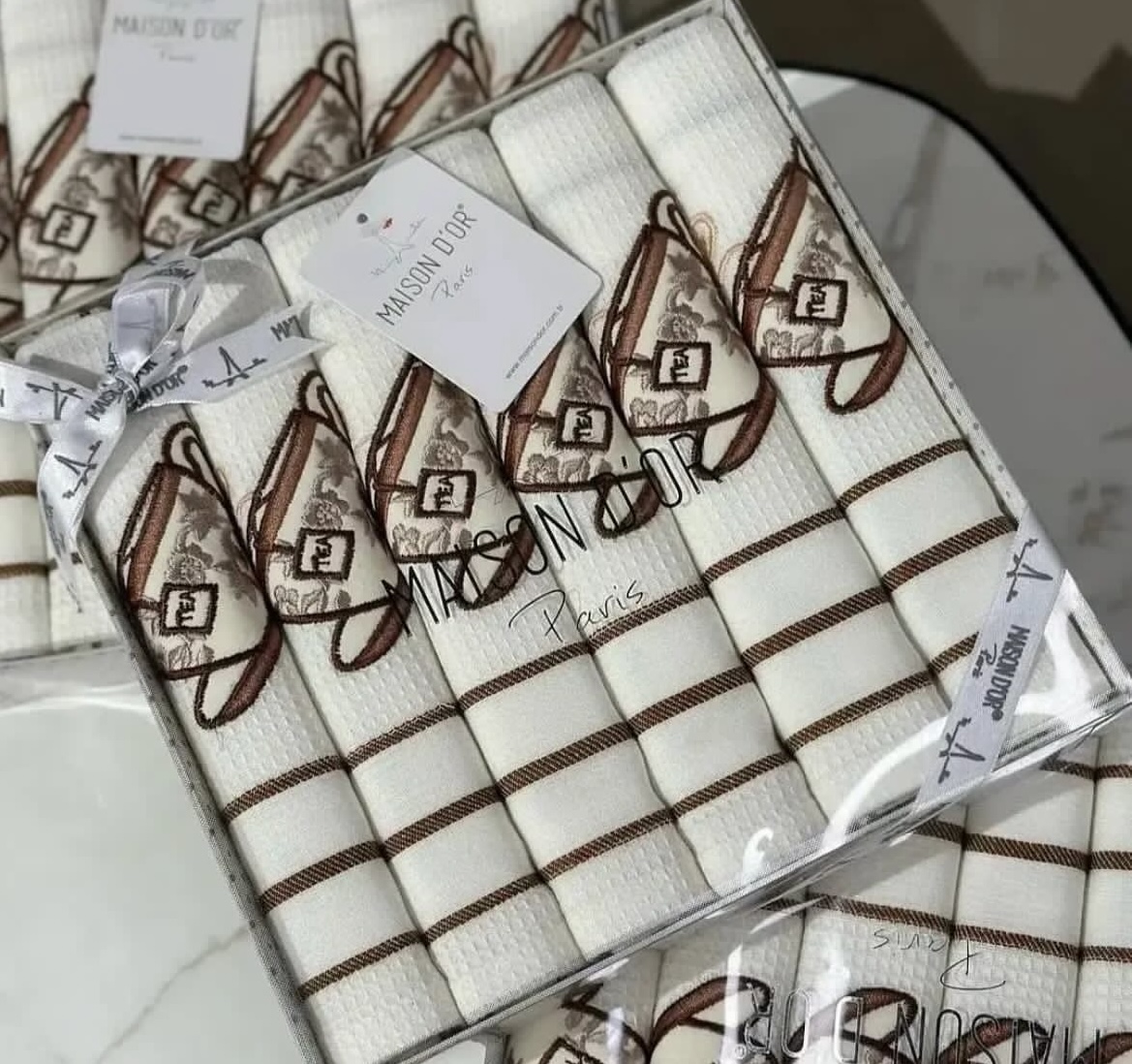 Ekose 50×70 см полотенца ванильный