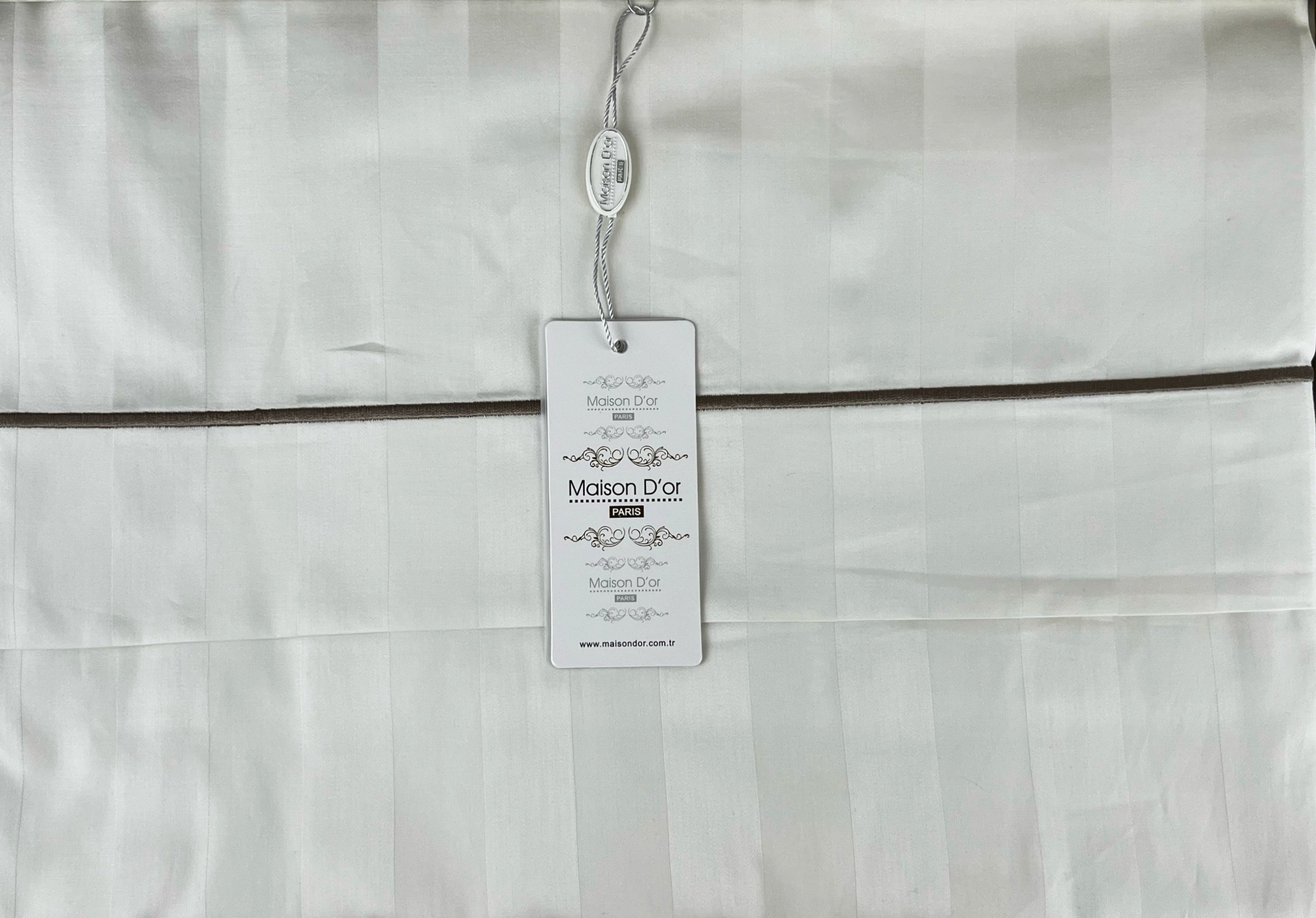Elegance Embrodery двуспальное постельное белье ванильный