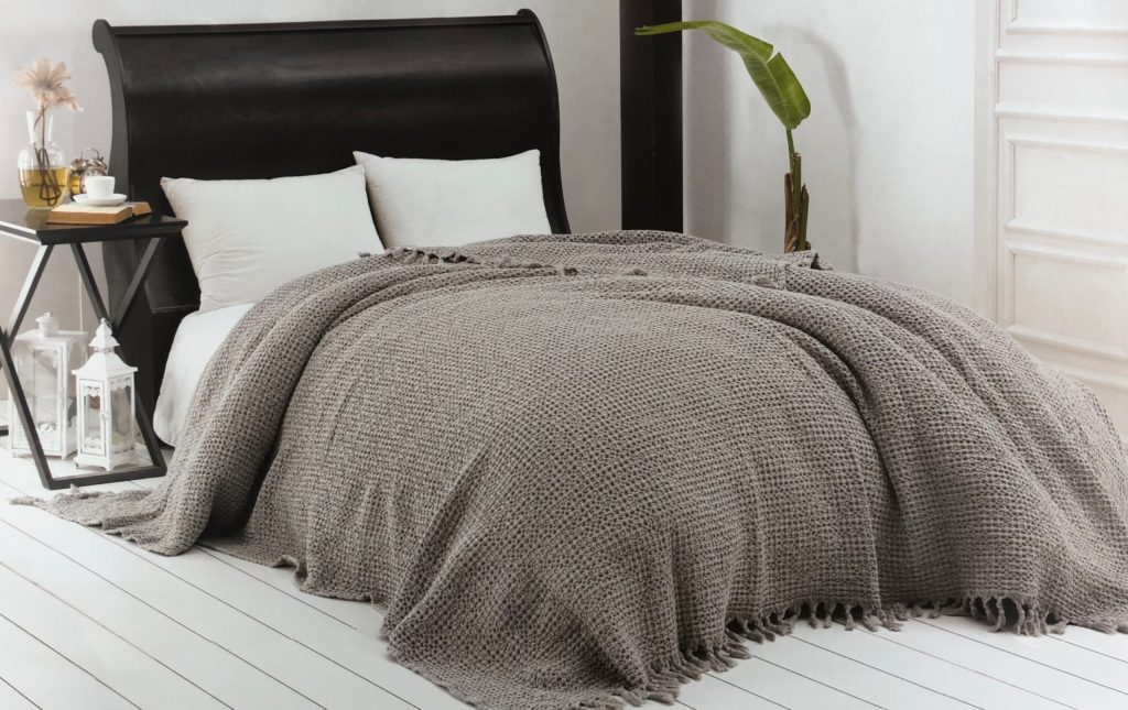 Emeline 240х260 см покрывало фиолетовый