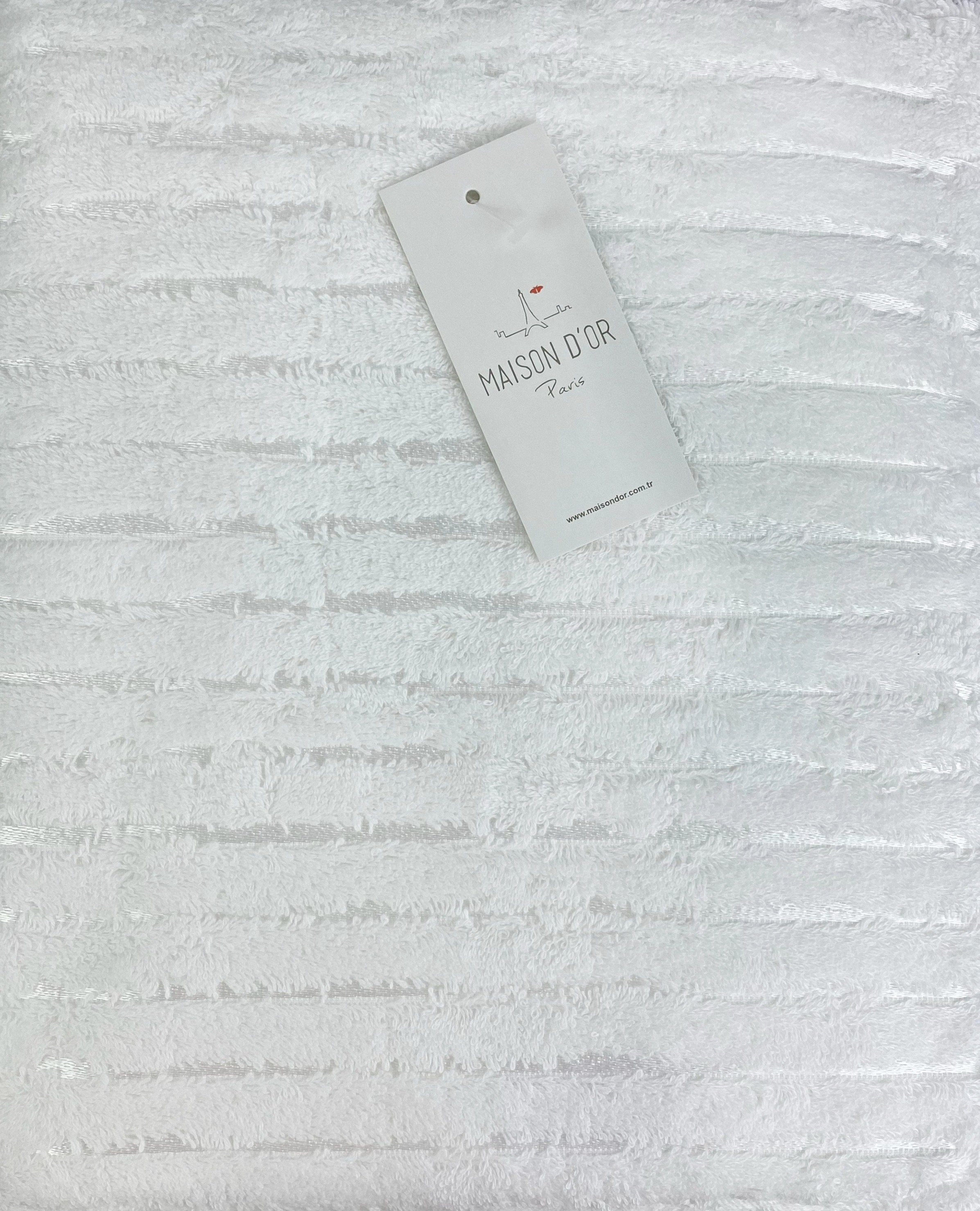 Floslu 85x150 см полотенце белый