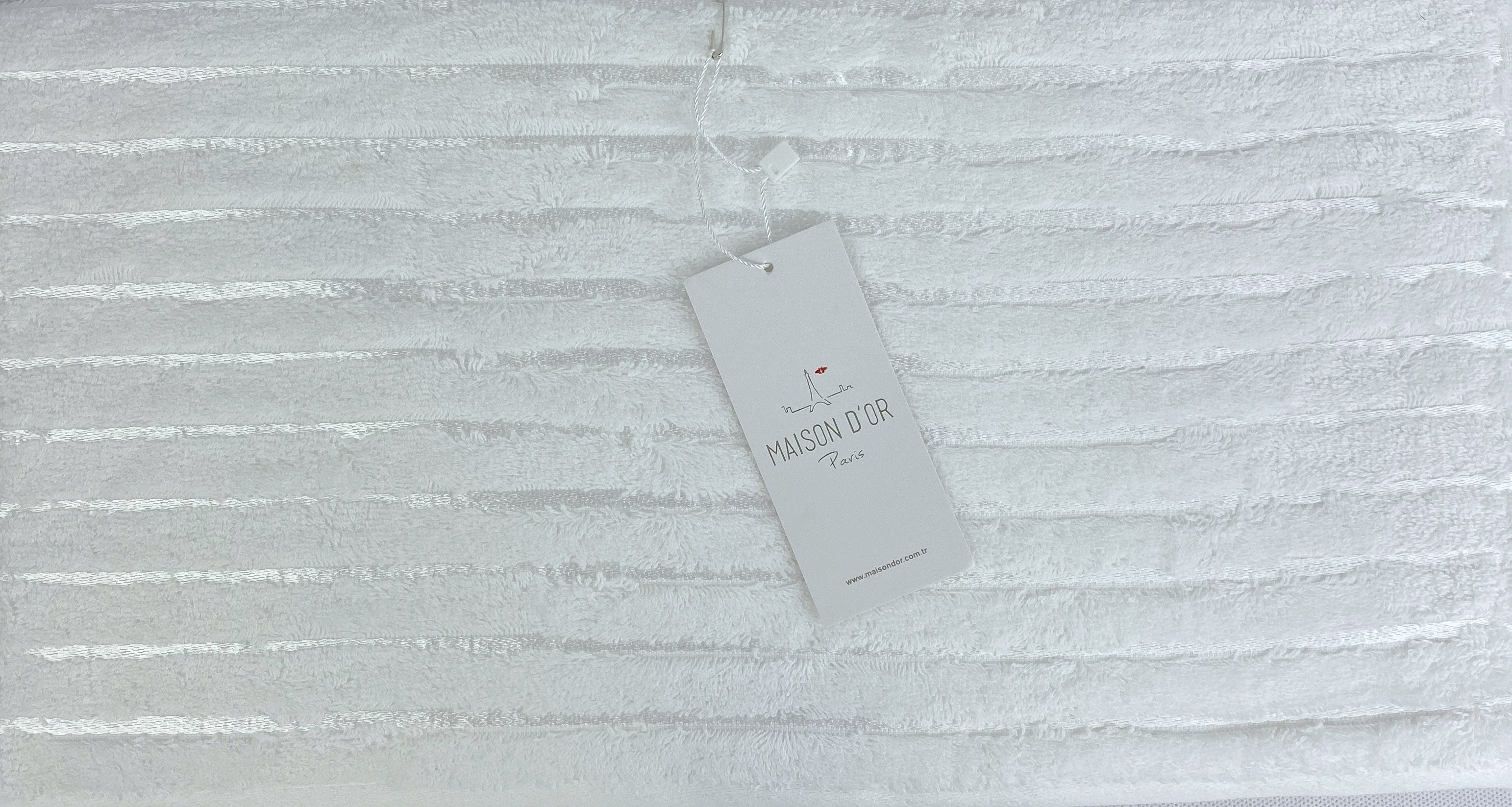 Floslu 50x100 см полотенце белый