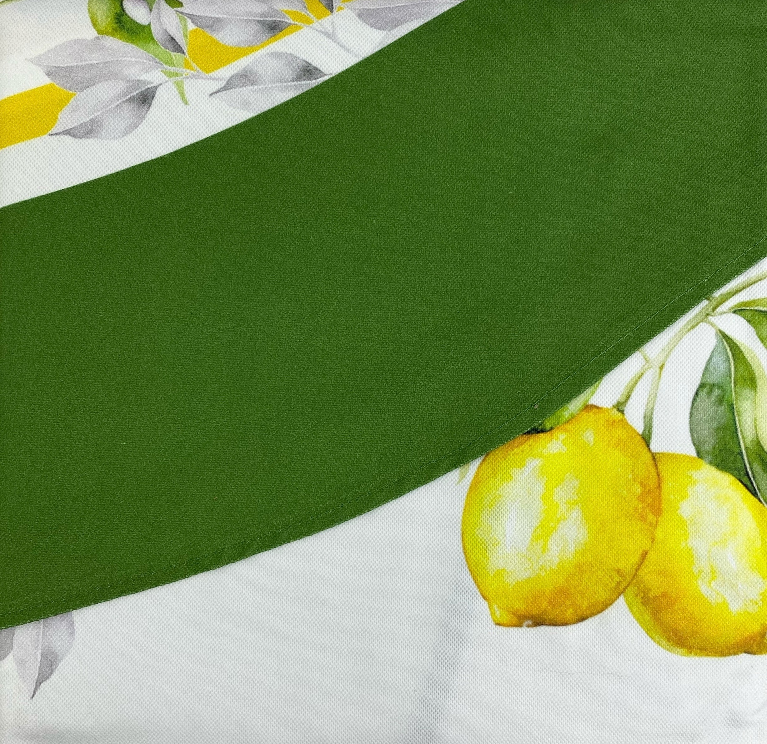 Garden Green Lemon скатерть 160 см зеленый