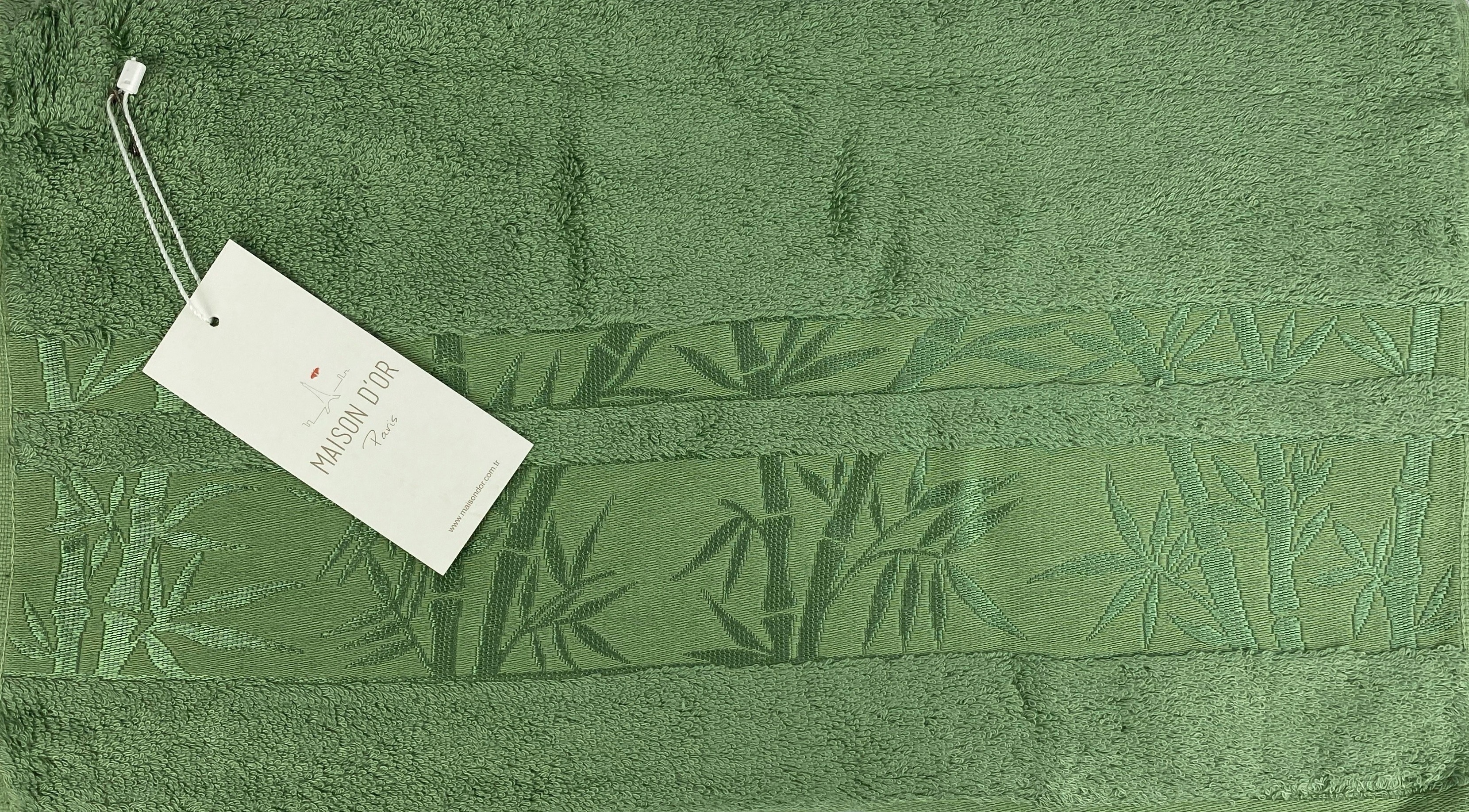 Jacquard 50x100 см полотенце зеленый