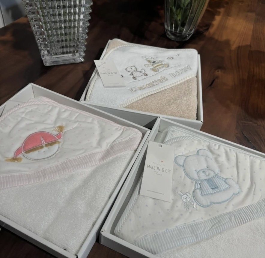 Dear Panda 76x76 см полотенца-уголки детские голубой