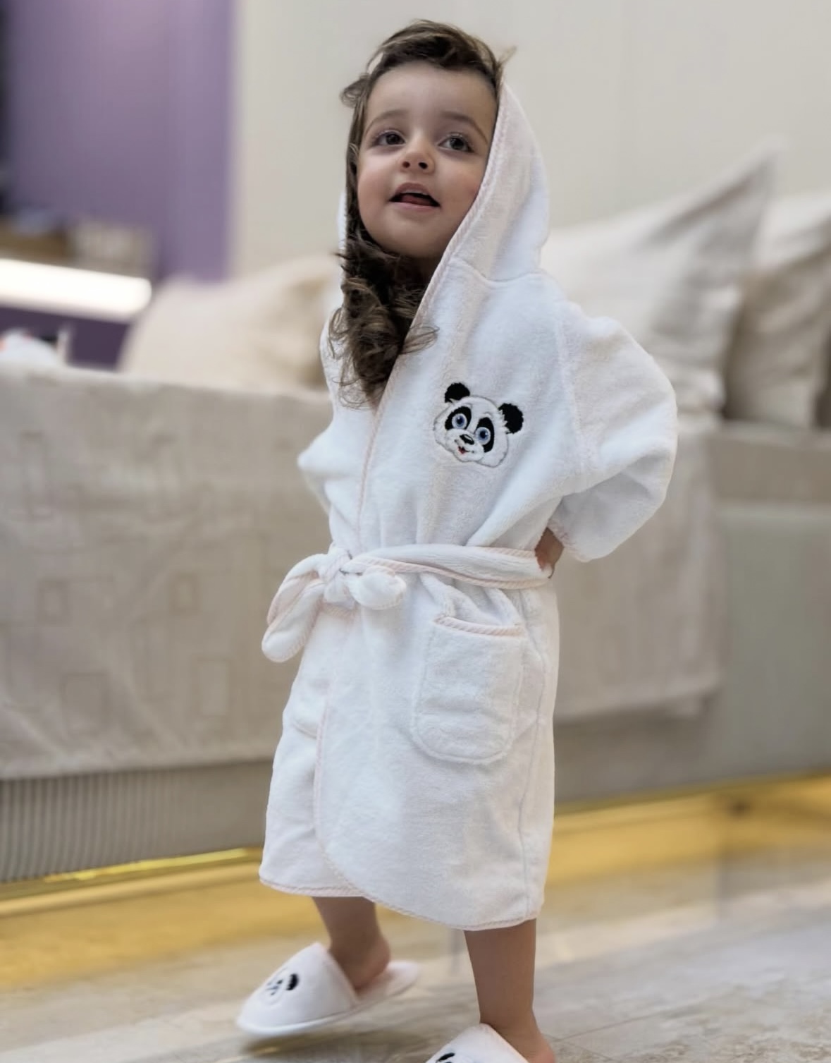 Luna Enfants халат для девочки 2 года