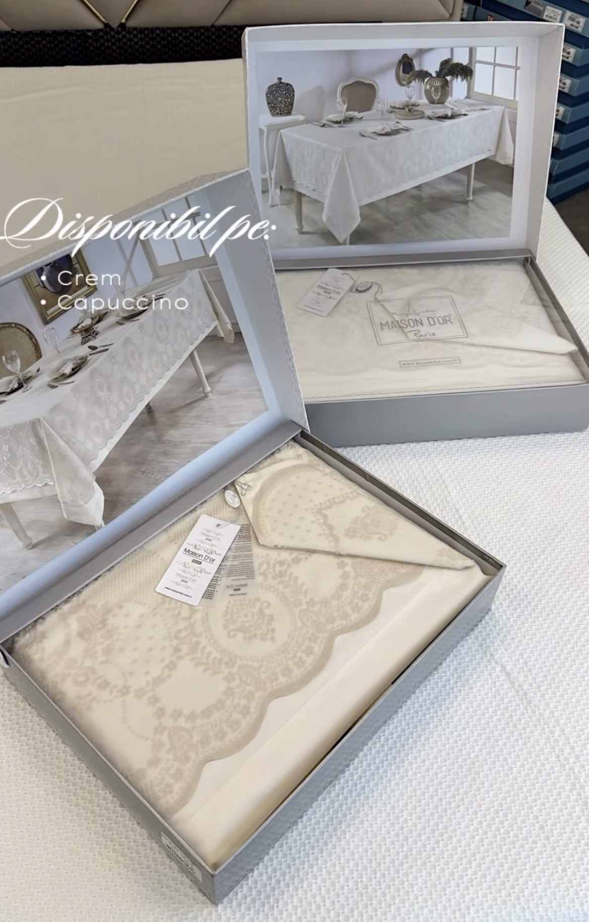 Marinella 180 см скатерть бежевый