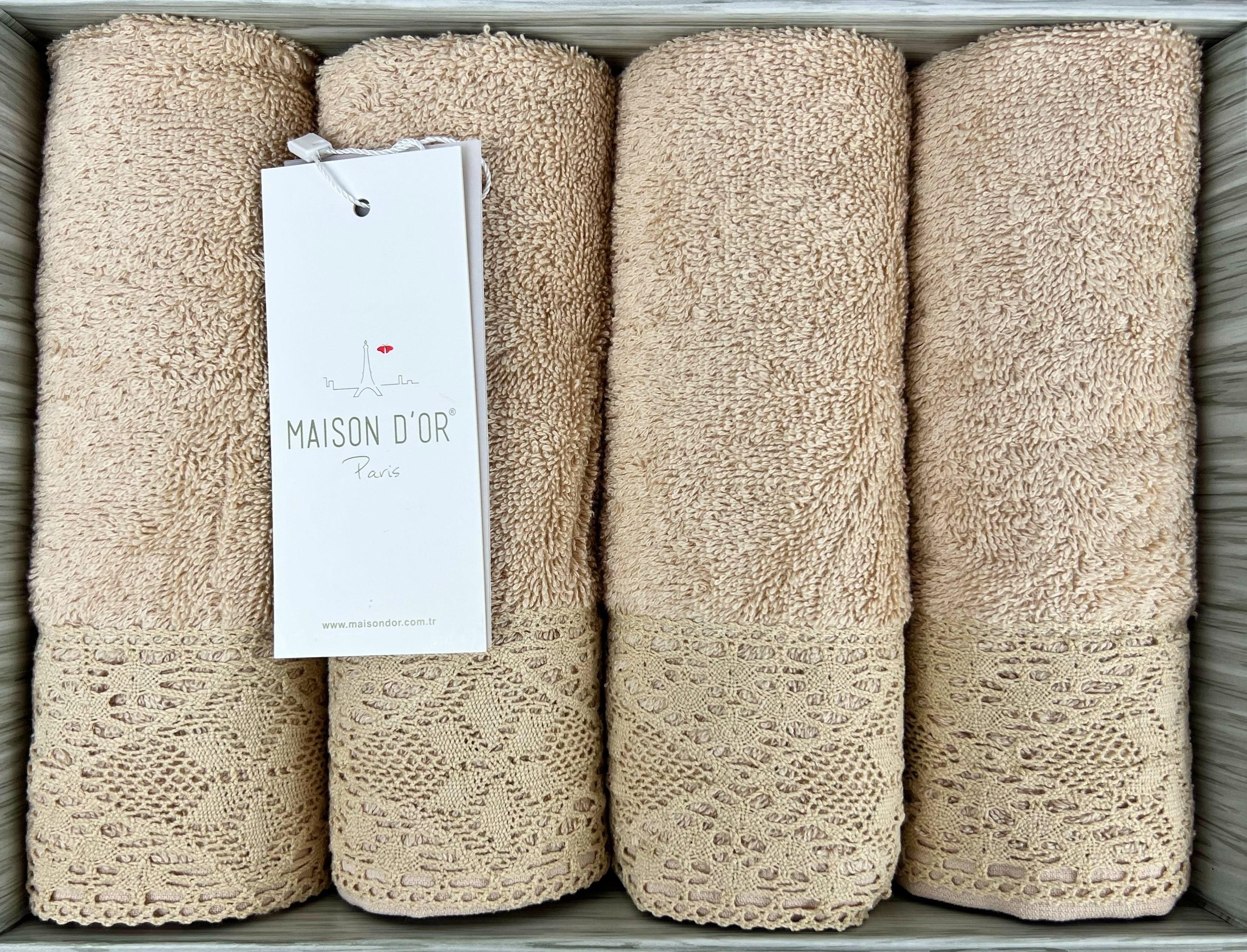 Набор полотенец Naturella 40x60 см бежевый