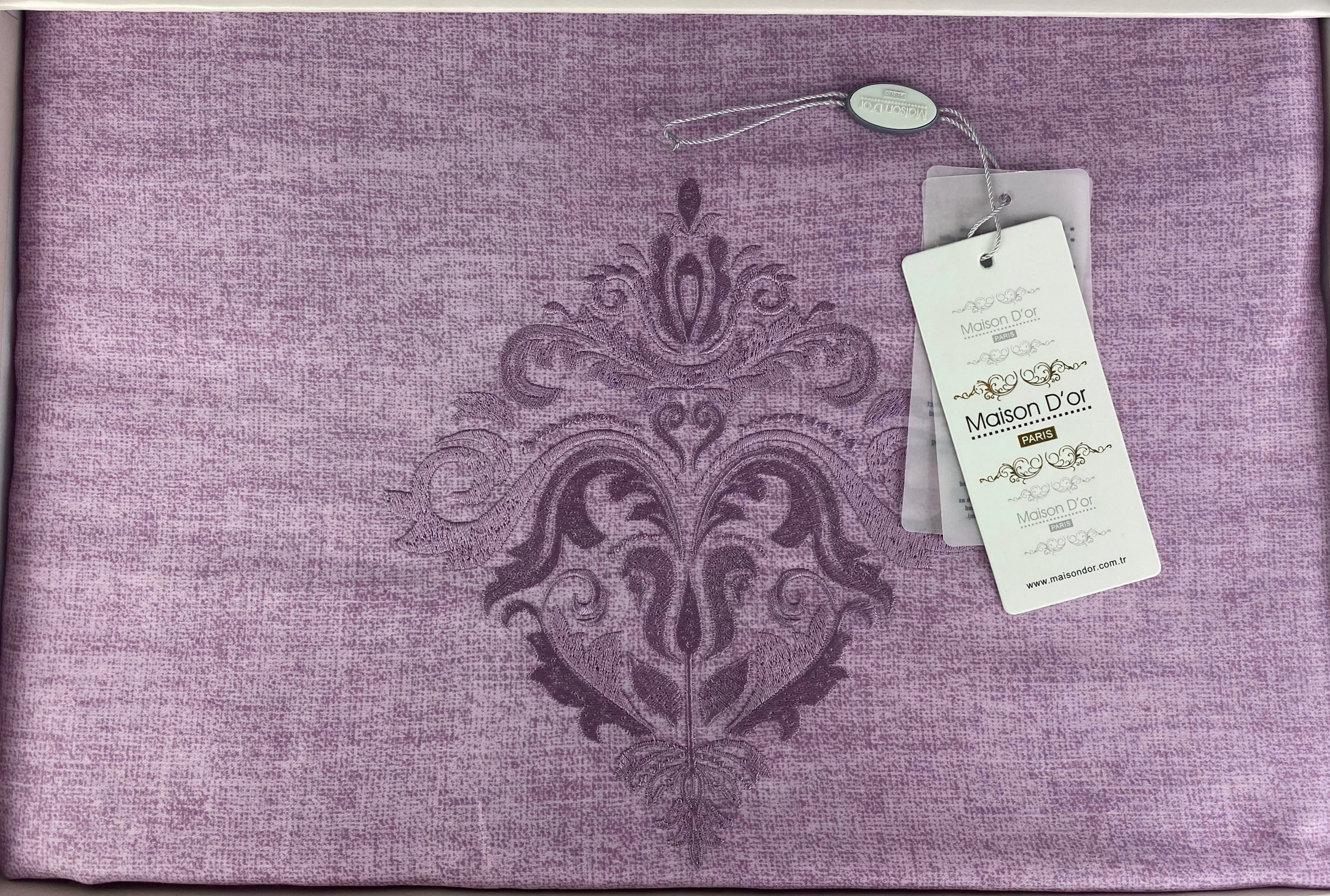 New Damask двуспальное постельное белье фиолетовый