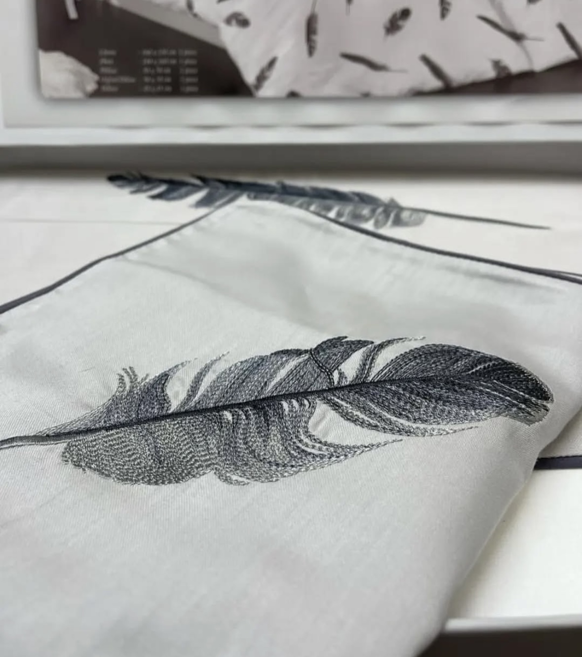 Plumes постельное белье серый