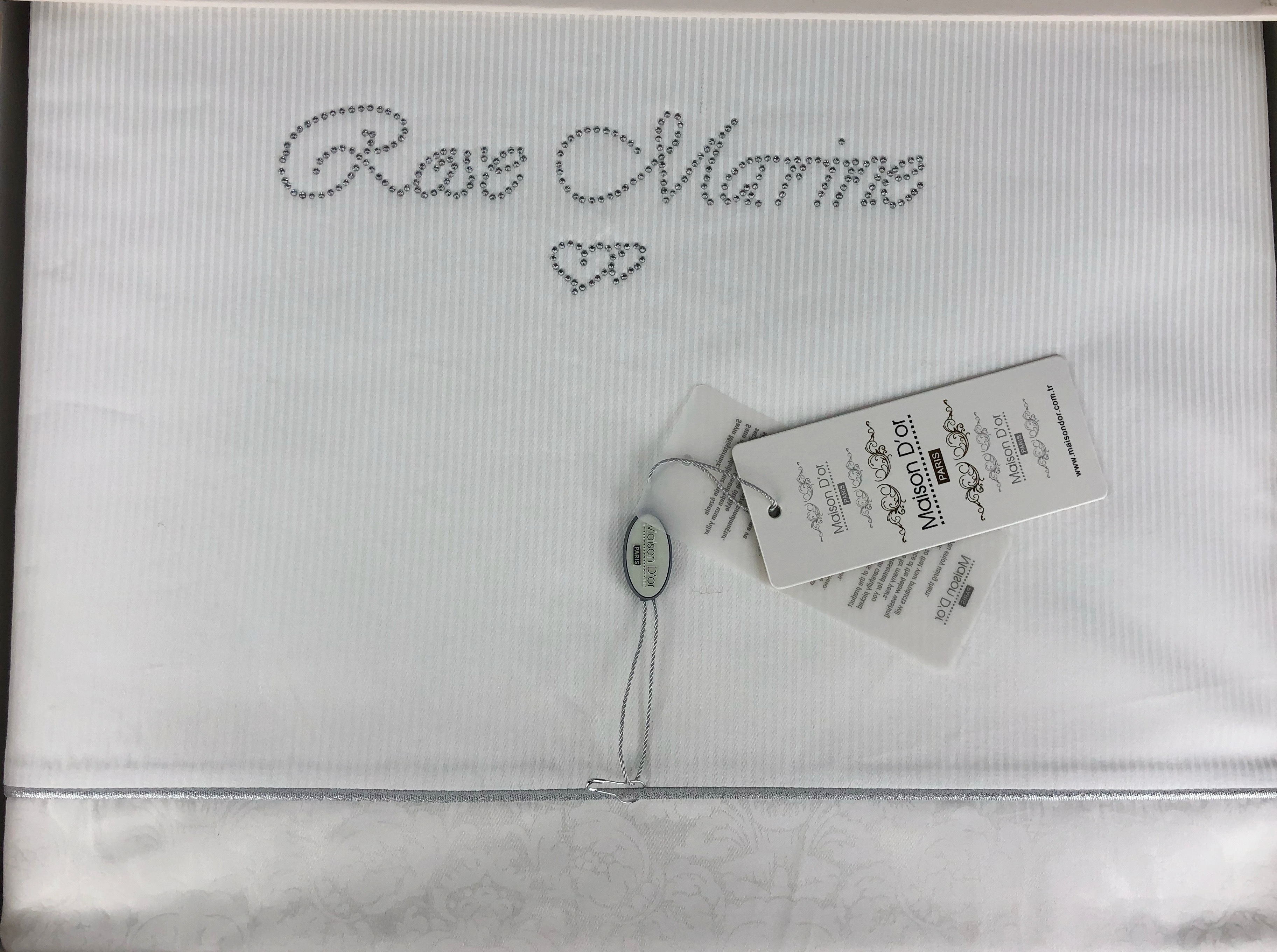 Rose Marine двуспальное постельное белье белый