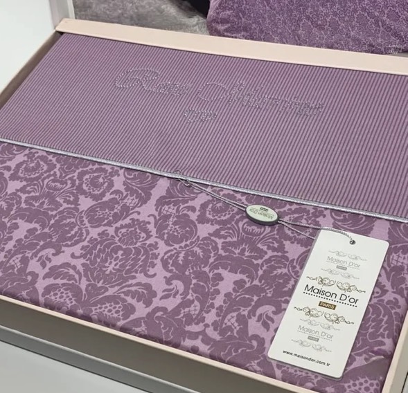 Rose Marine двуспальное постельное белье фиолетовый