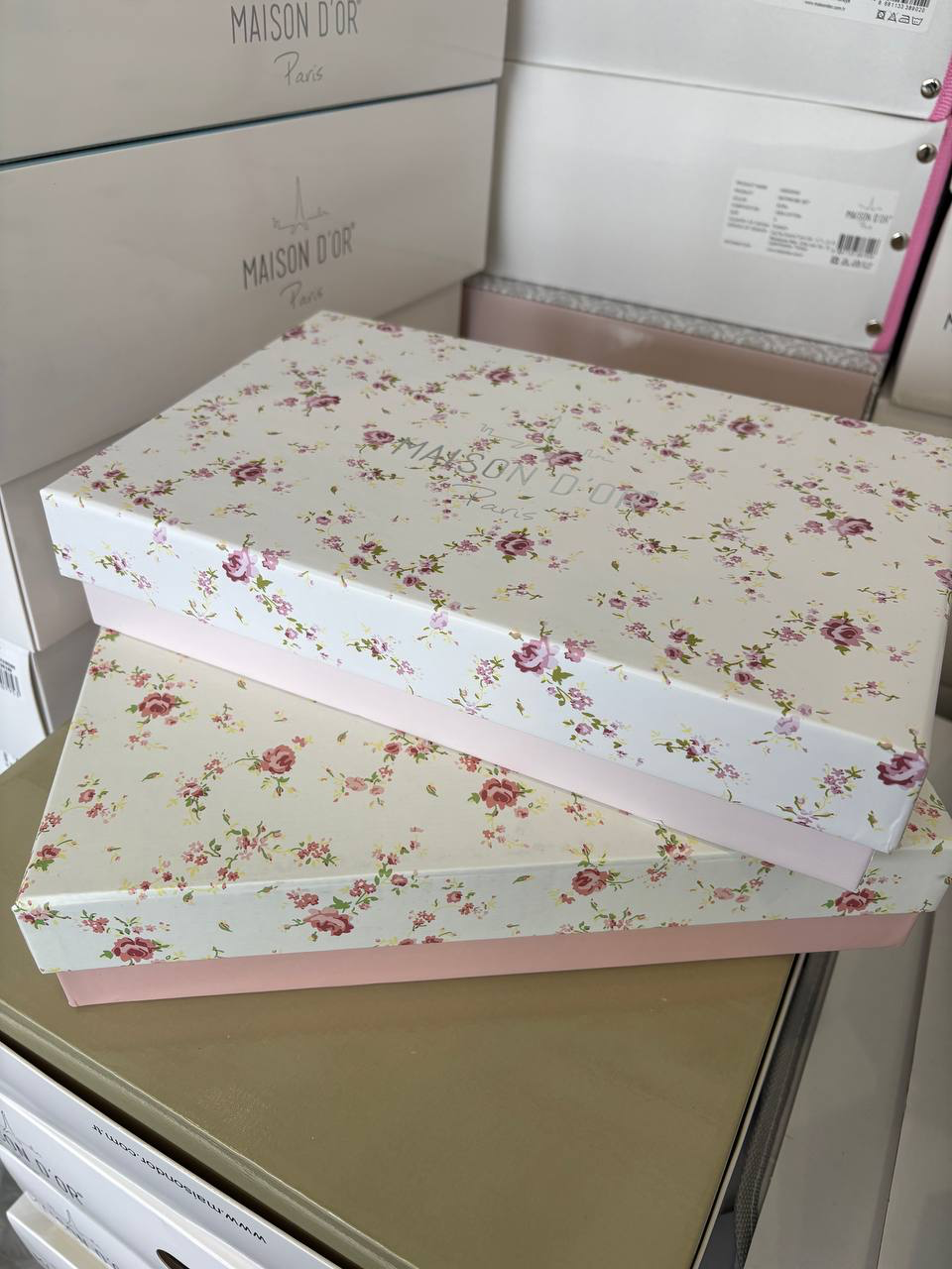 Набор полотенец Roses 30x50 см ванильный