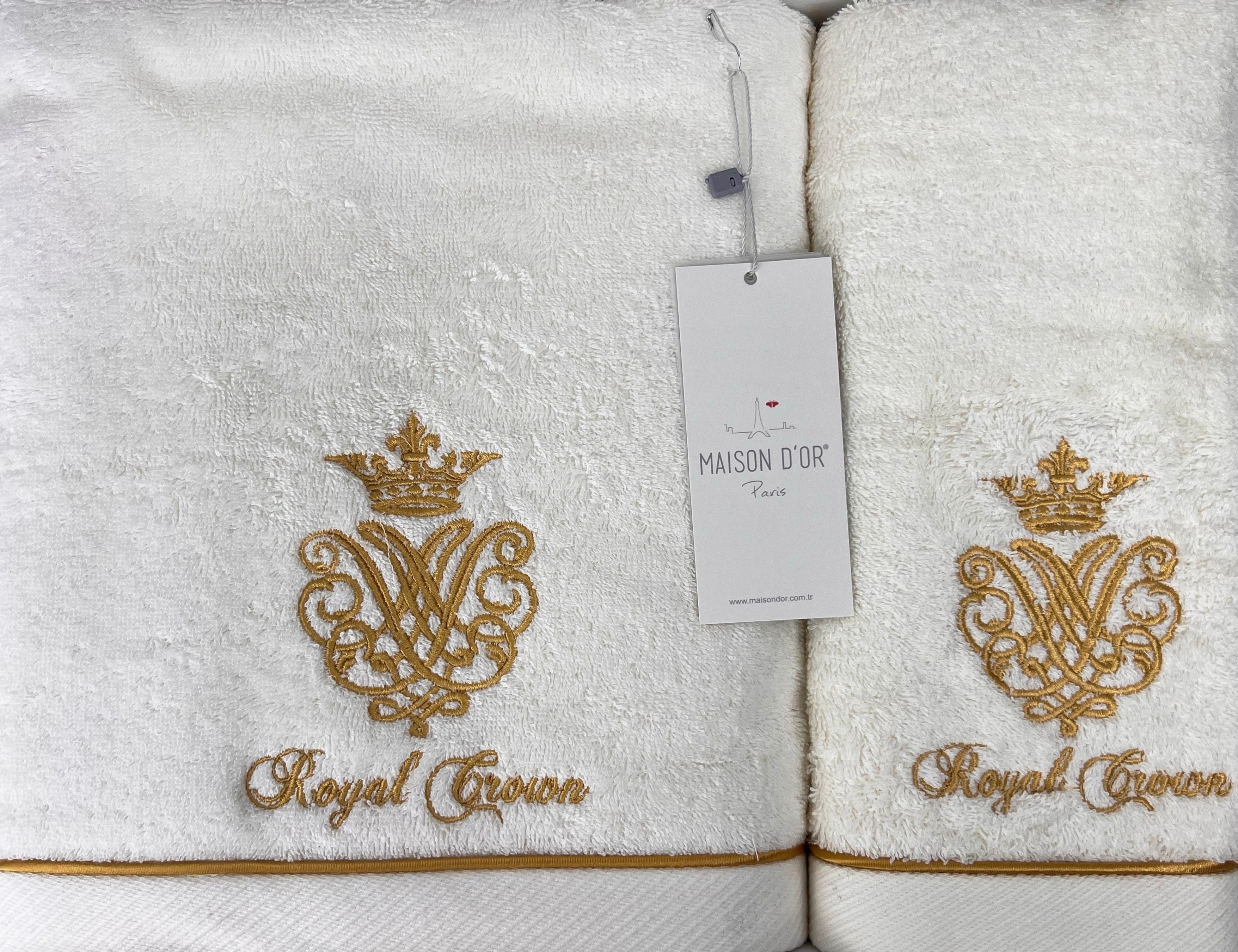 Набор полотенец Royal ванильный
