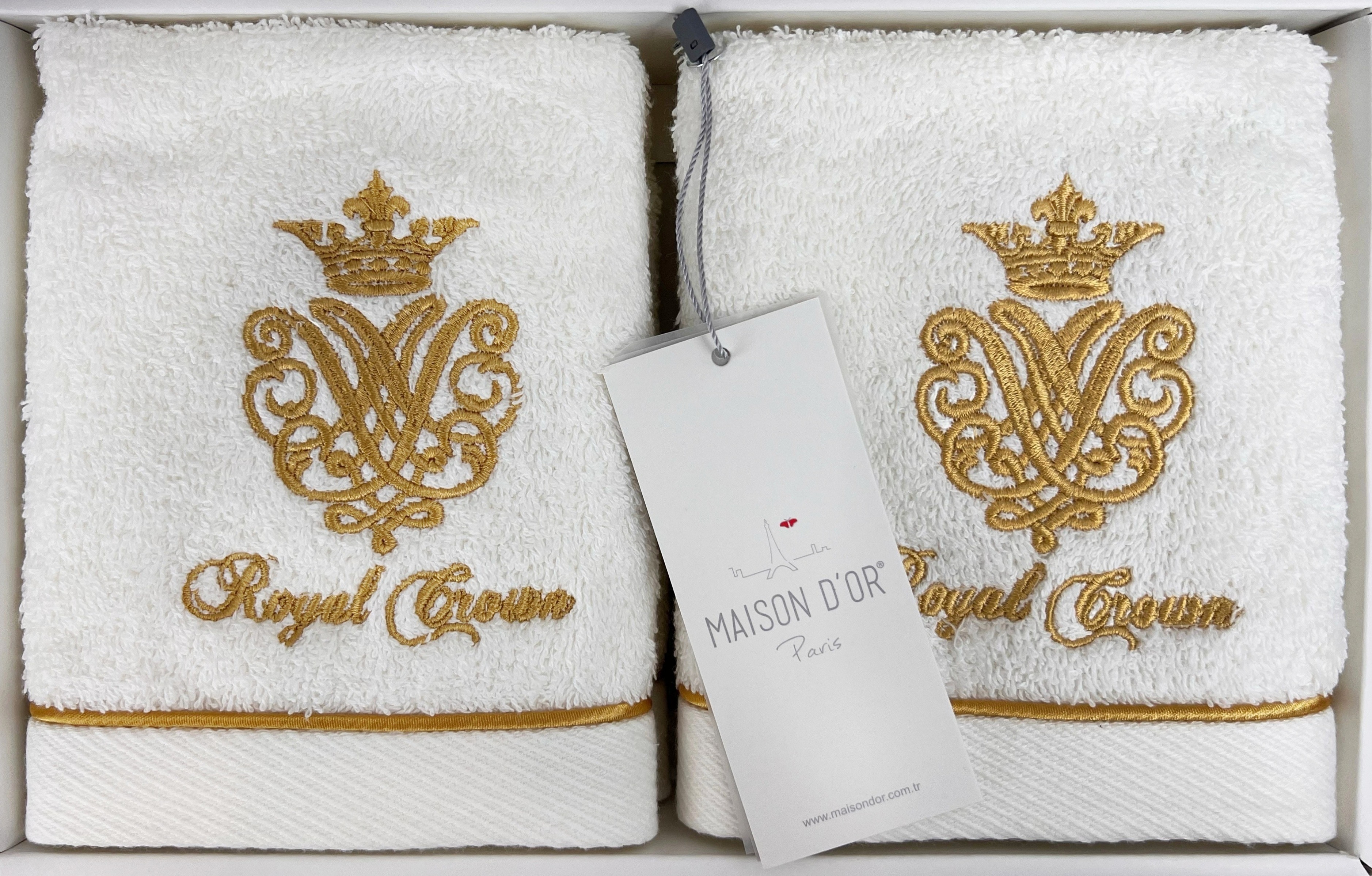 Набор полотенец Royal 30x50 см ванильный