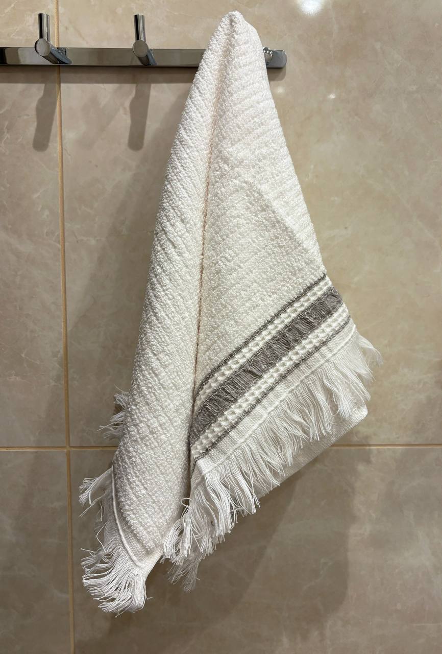 Serviette набор 6 шт 30х50 см полотенце серый