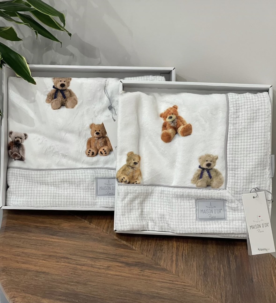Sweaty Bears 100x150 см детские полотенца