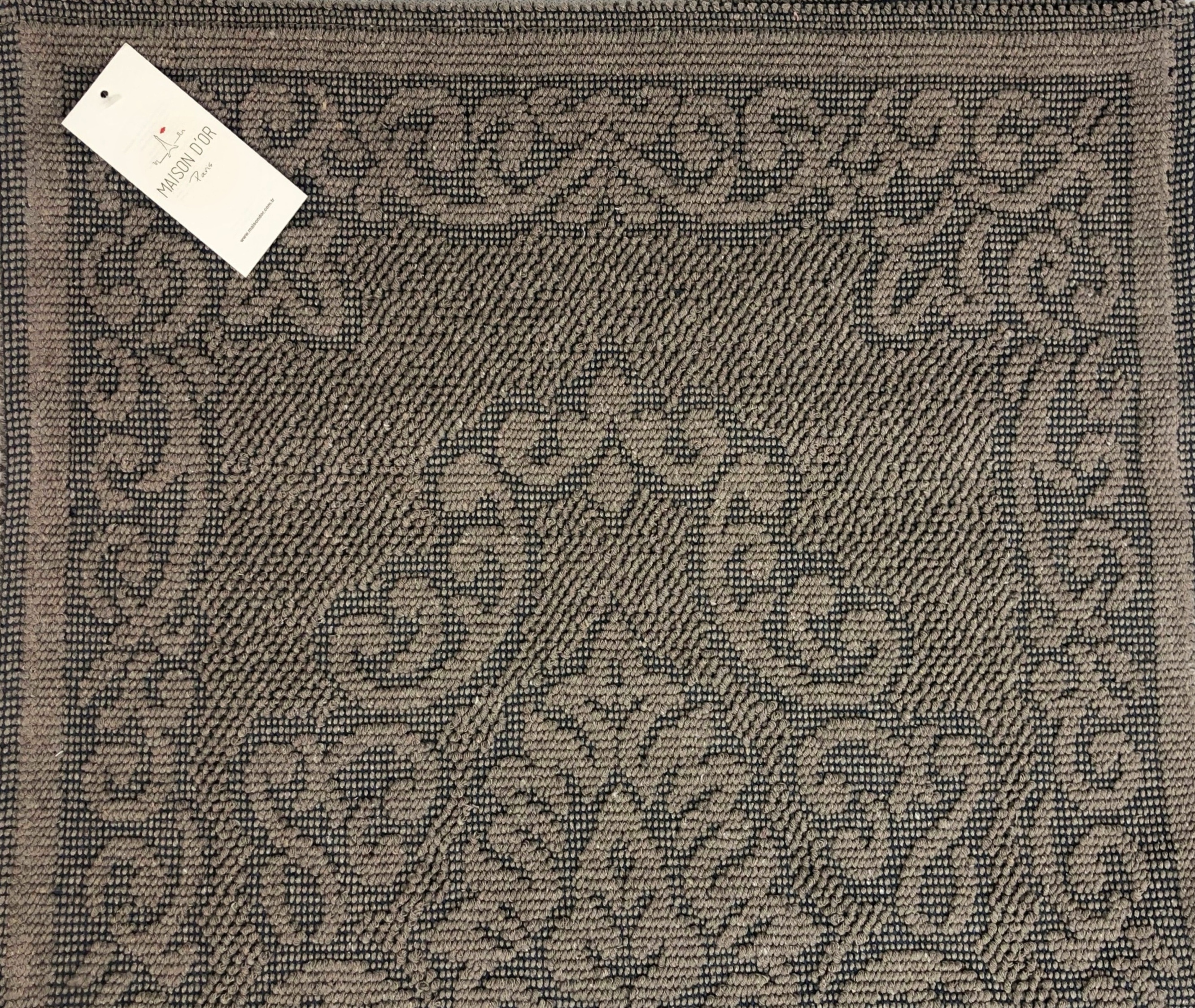 Vintage 60х100 см коврик для ног бежевый