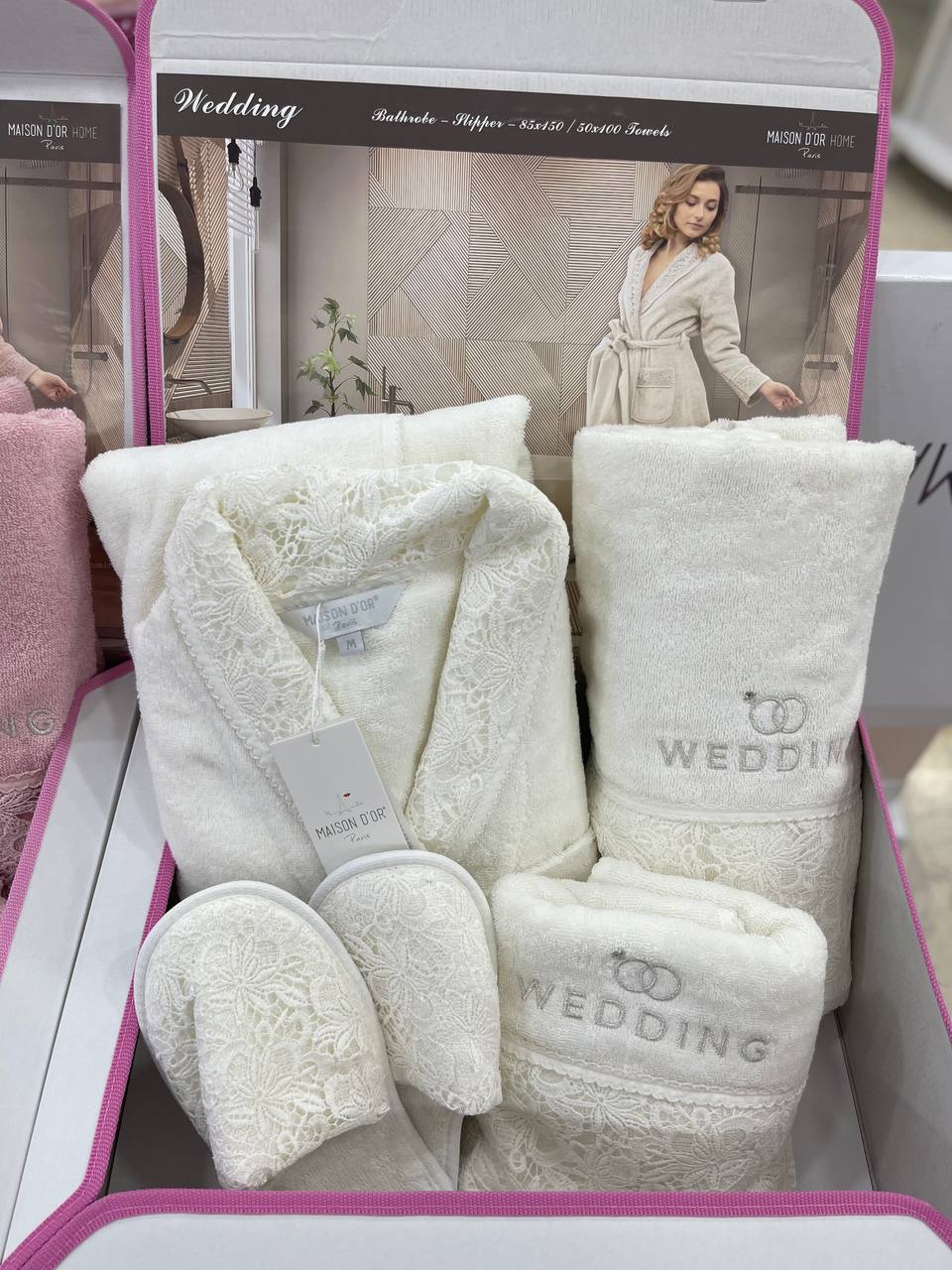 Wedding женский халат белый