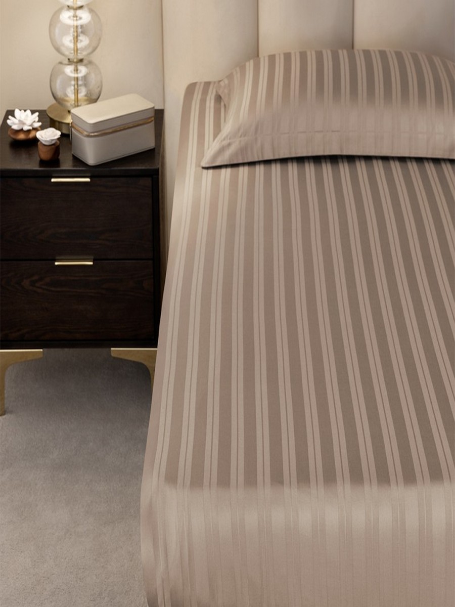 Простыня на резинке Саккард, Бежевый